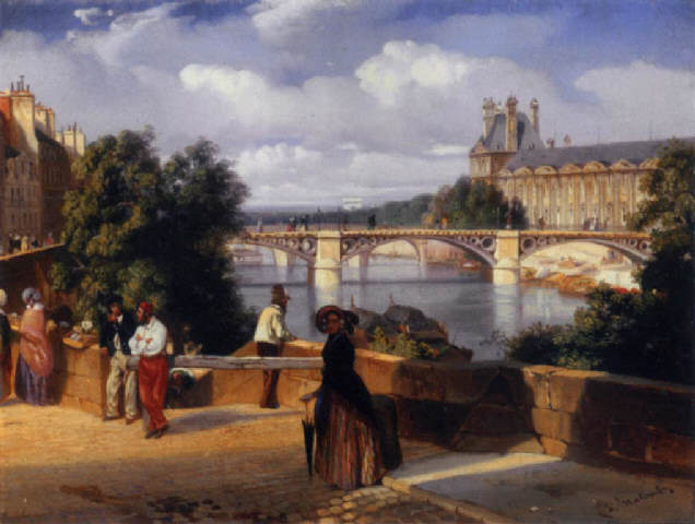 L'ancien pont du Carroussel